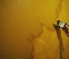 Example of a custom clay paint application process